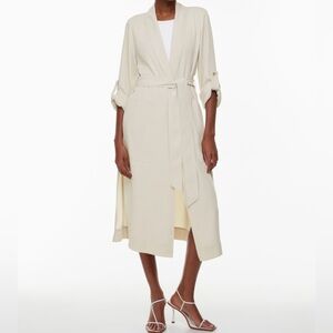 Babaton Matte Satin Wrap Jacket (currently called, The Kahlo), XXS